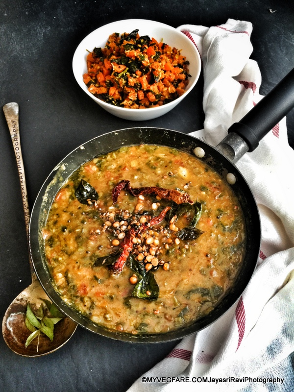 Fenugreek and Dill Leaves Dal