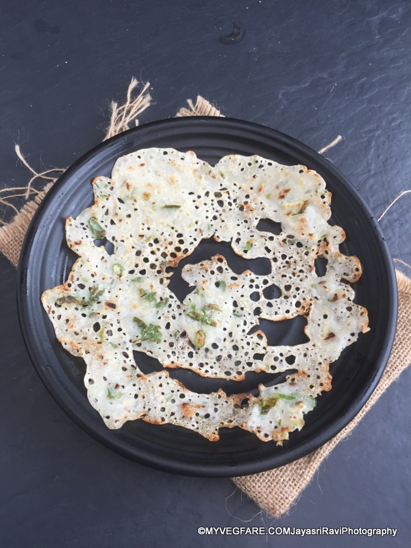 Semolina Crepes / Rava Dosa