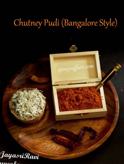 Chutney Pudi (Bangalore Style)