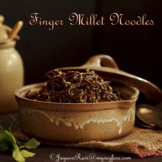 Finger Millet Noodles