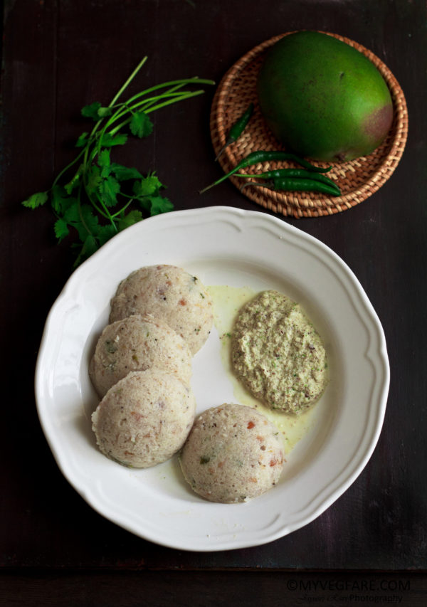 Idli made with Mango