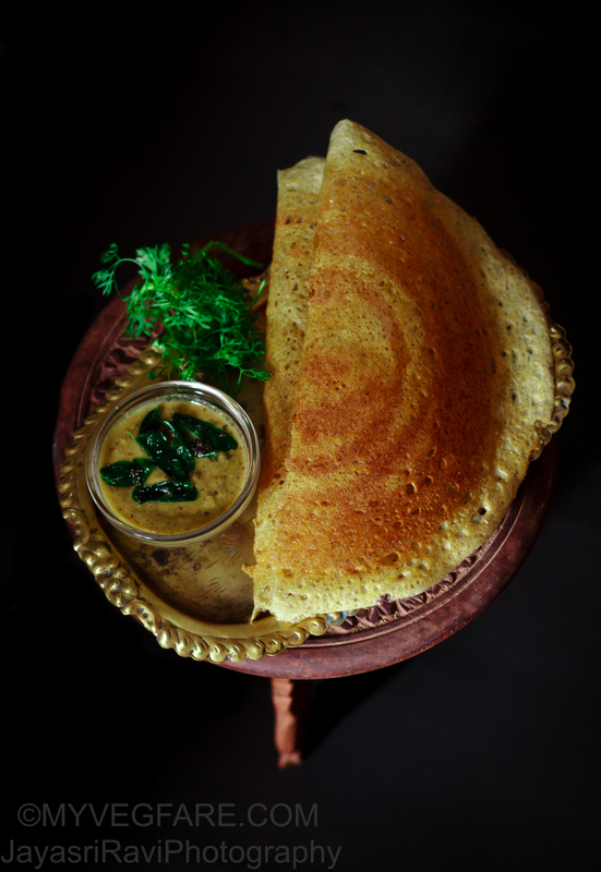 Proso Millet and Green gram Dosa / Idli