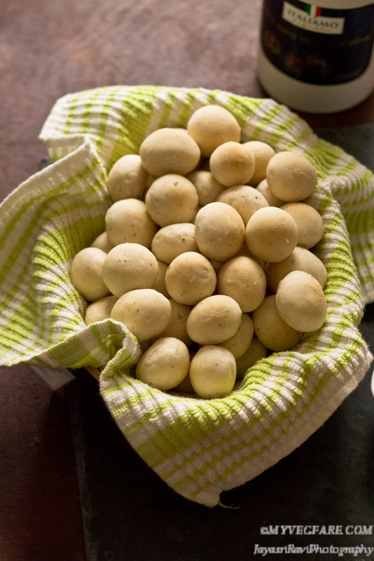 Dough Balls #Pizzahut style #Vegan - My Veg Fare